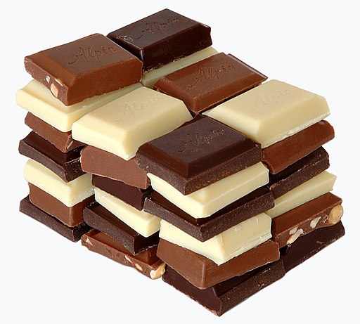 rodzaje czekolady